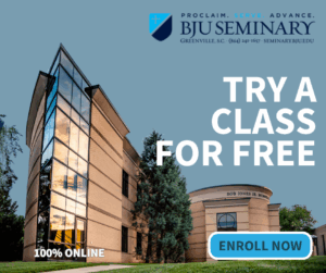 Try a BJU Seminary Class for Free